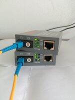 Single fiber Transceiver 10/100M 4port