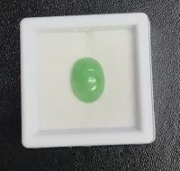 2.79cts 10.7x7.8x3.4mm lucky หยกพม่าธรรมชาติแท้ 100% cabochon 2.79cts 10.7x7.8x3.4mm lucky 100% natural Burmese Jade cabochon