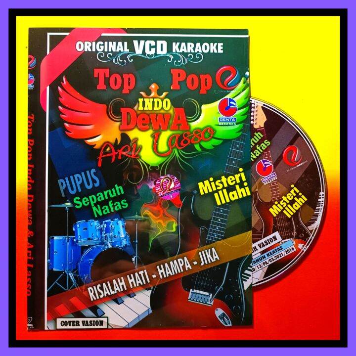 Kaset Vcd Original Bisa Karaoke 15 Lagu Pop Indonesia Dewa 19 Feat Ari Lasso Album Pilihan