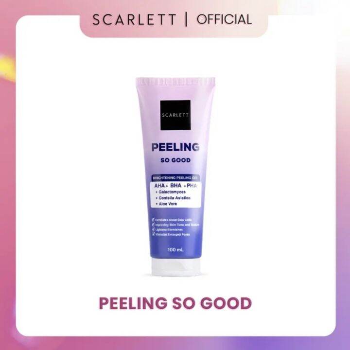 SCARLETT PEELING SO GOOD BRIGHTENING PEELING GEL (AHA+BHA+PHA