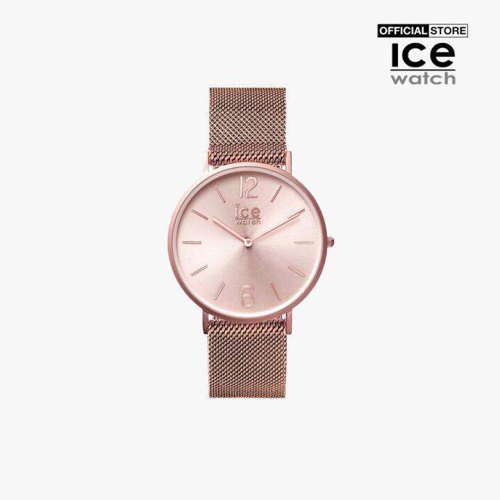 Đồng hồ nữ ICE mặt tròn dây thép 38mm 012708-0000-57