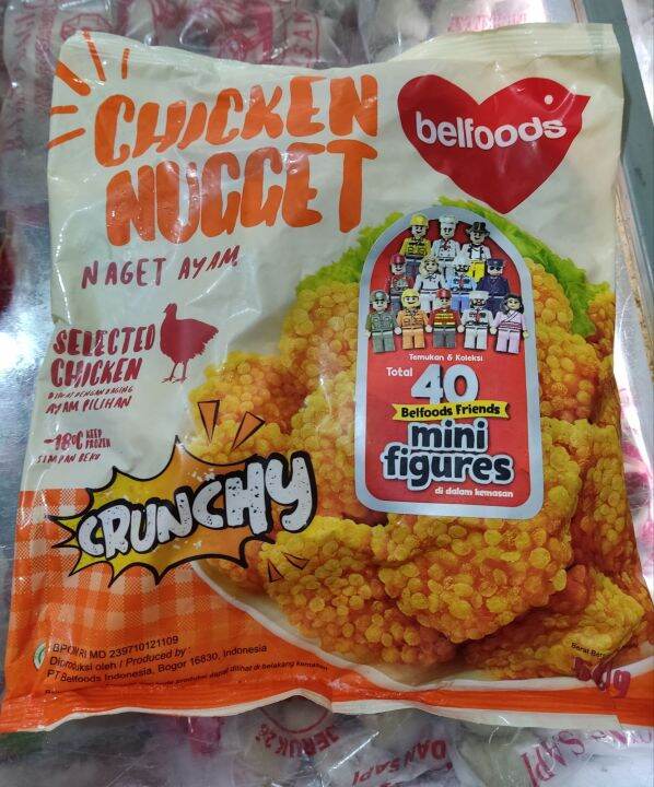 Chicken Nugget CRUNCHY 500gr Belfoods | Lazada Indonesia