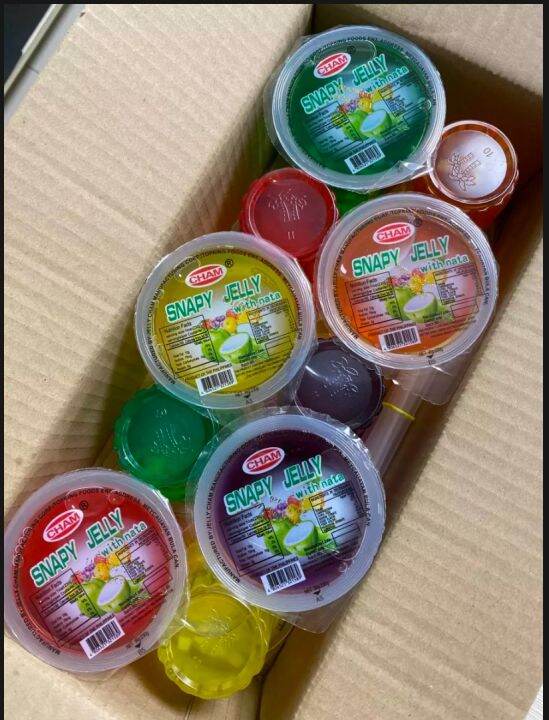 sweet jelly juice drink snapy nata 10pcs Lazada PH