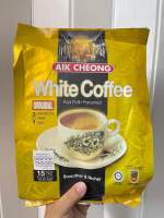 Aik Cheong ไวท์คอฟฟี่ ทาริก 3in1 ขนาด 15 ซอง เอกช็อง white coffee terik