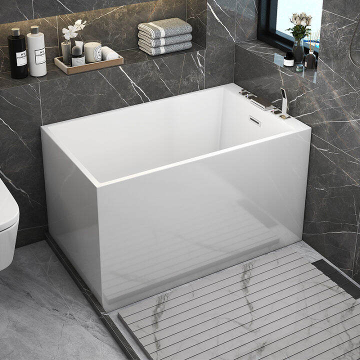 Bathtub Small Apartment Household Adult Independent Shower Integrated