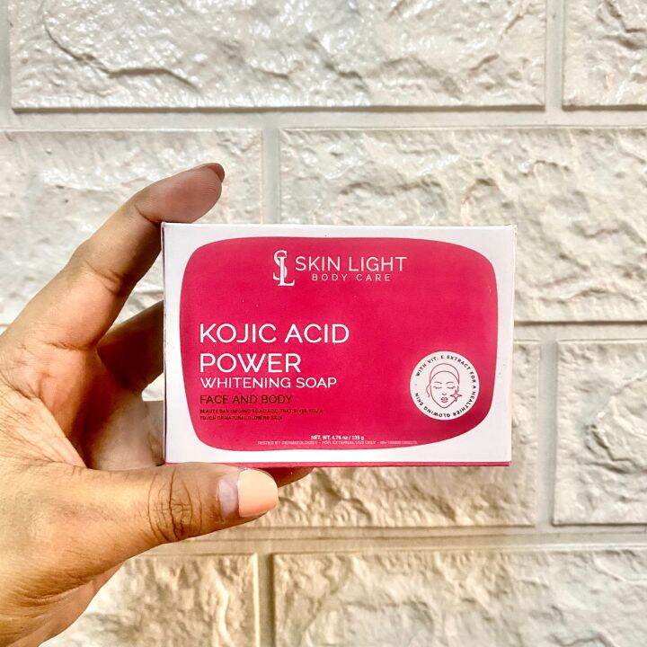 Skin Light Kojic Acid Power Whitening Soap | Lazada PH