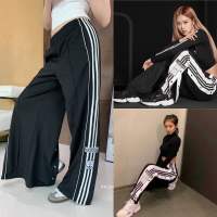 AD ADIBREAK TRACK PANTS”  กางเกงขายาวทรงขาปล่อยแบรนด์ดังสุดฮิตตลอดกาล ลายแถบโลโก้ ดีเทลมีกระดุมที่ขา เก๋มากก