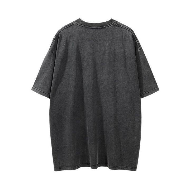 theboy-eat-the-rich-vintage-oversize-เสื้อยืดวินเทจโอเวอร์ไซส์-สตรีทสไตล์