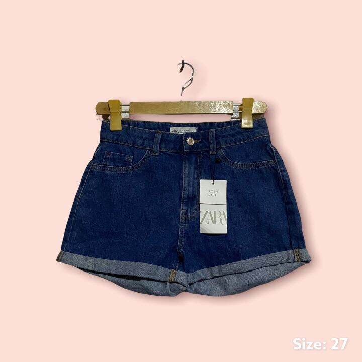 Zara Cuffed Shorts Lazada PH