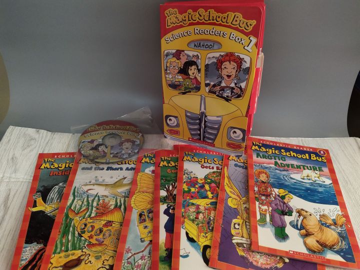 หนังสือภาษาอังกฤษสำหรับเด็ก-magic-school-bus-หนังสือฝึกอ่านภาษาอังกฤษ