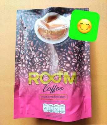 ของแท้  Room Coffee กาแฟเพื่อสุขภาพ หมดอายุ 10/03/2025