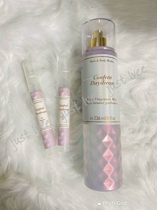 BATH&BODY WORKS BODY MIST CONFETTI DAYDREAM in decant bottle Lazada PH