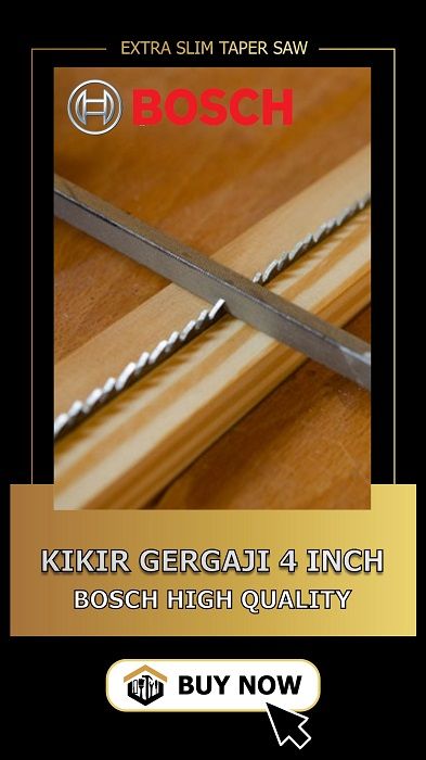 Kikir Bosch Gergaji Kayu Kikir Segitiga 4 Inch Pengasah Gergaji Kikir