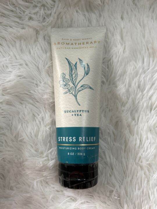 Bath And Body Works Aromatherapy Stress Relief Body Cream Eucalyptus