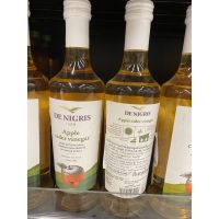 แอปเปิ้ล ไซเดอร์ เวเนก้า น้ำส้มสายชูหมักจากแอปเปิ้ล ตรา ดี นิกริส 500 Ml. Apple Cider Vinegar Vinegar ( De Nigris Brand )