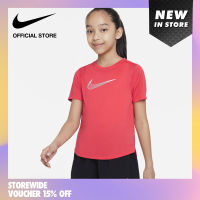 Nike Girls Dri-Fit OneGx Tee - Ember Glow