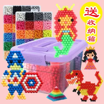 Water Magic Fuse Beads 24 Color 2400 Beads Refill Handmade Learn