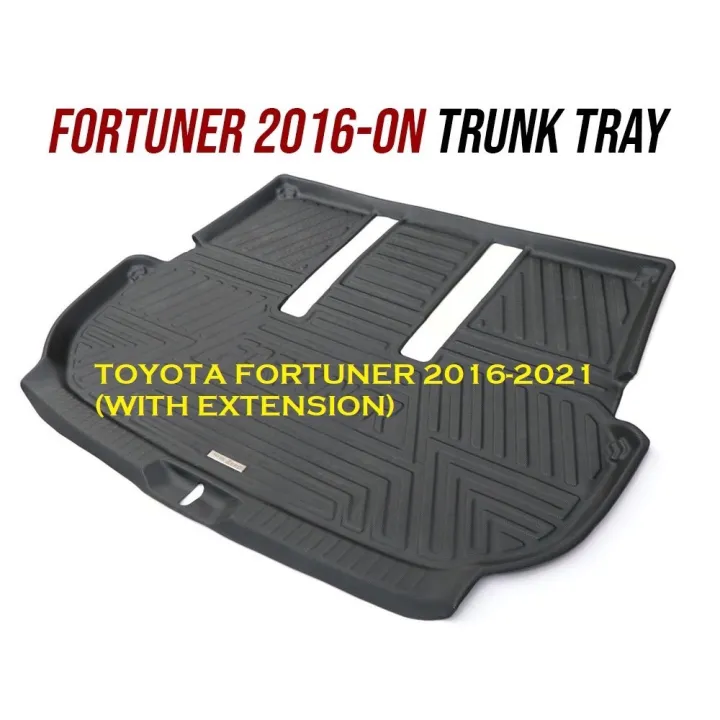 TOYOTA FORTUNER 2016-2023 REAR CARGO TRAY / REAR TRUNK TRAY | Lazada PH