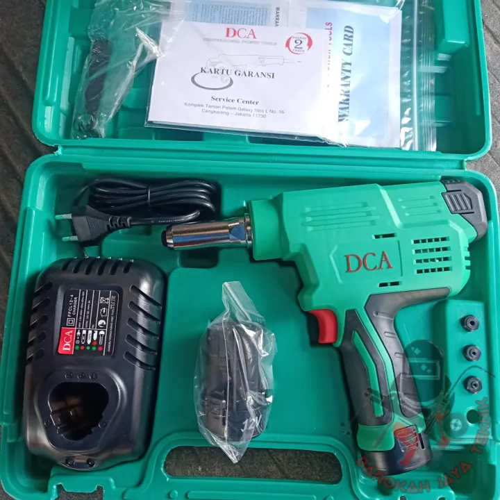 Mesin rivet baterai / Cordless blind riveting gun DCA ADPM40 Lazada