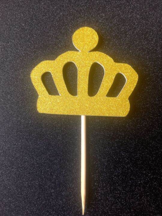 crown cupcake topper (12pcs) Lazada PH