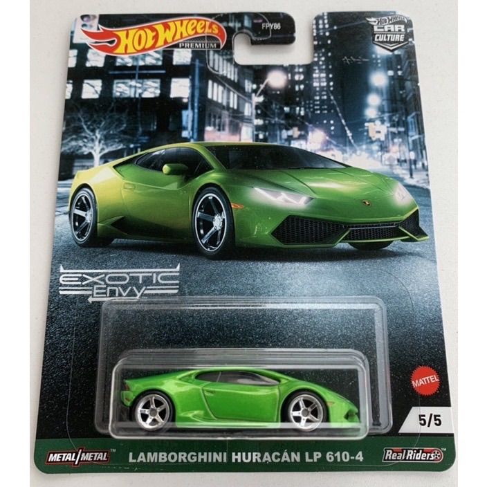 Hot Wheels Premium Lamborghini Huracan 