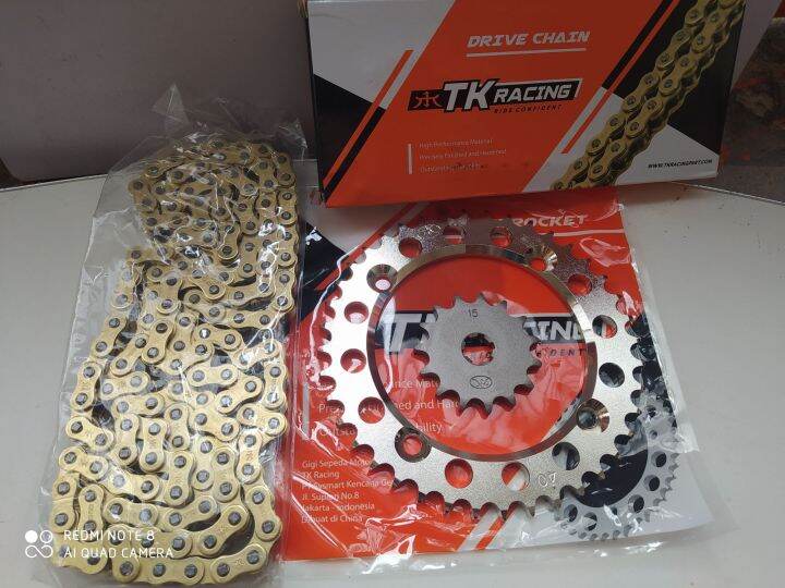 gear set/gir set supermoto klx 150 dtacker klx bf klx s Tk Racing japan ukuran 40/41/42/43/44/45