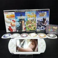 Sony PSP-1000 Ceramic White 4 GB.

JAPAN ?? menu Eng fw 6.61 95% ?