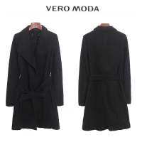 โค้ทเทาดำ พร้อมสายรัด โค้ทไหมพรม ? VERO MODA แท้?% (WY1108)