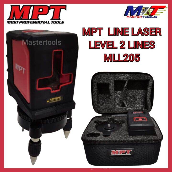 MPT LINE LASER LEVEL 2 LINES MLL205 Lazada PH