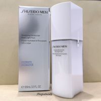 มอยส์เจอร์ไรเซอร์เนื้อบางเบา SHISEIDO Men Energizing Moisturizer Extra Light Fluid 100ml. ปราศจากความเหนียวเหนอะหนะ สูตรเฉพาะสำหรับผิวผู้ชาย  ลดเลือนริ้วรอย ปรับสภาพผิวแห้งหยาบกร้านให้อ่อนนุ่ม เนียนเรียบ Nongnabeauty