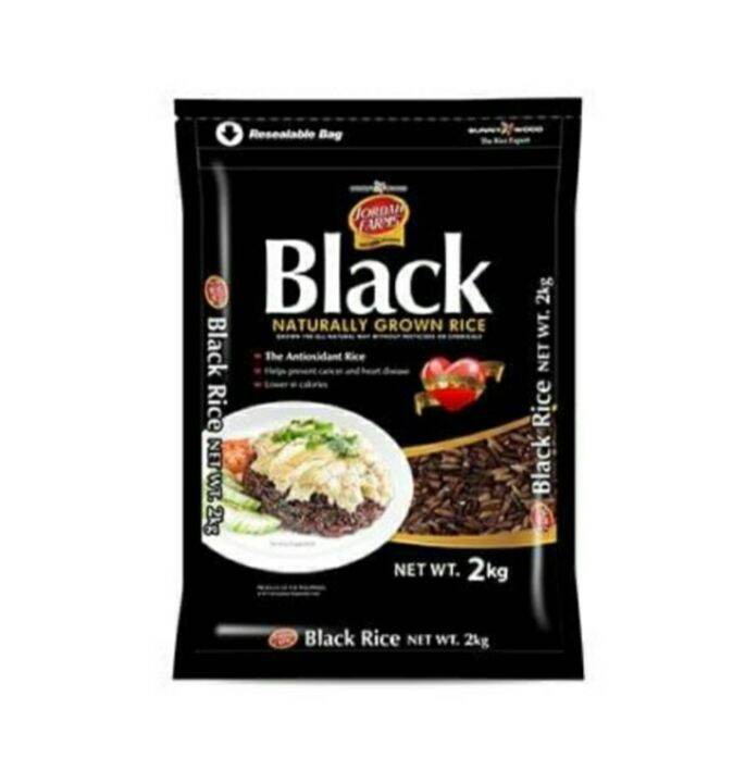 Jordan Farms Black Rice 2kg, Naturally Grown rice, The Anti-oxidant ...