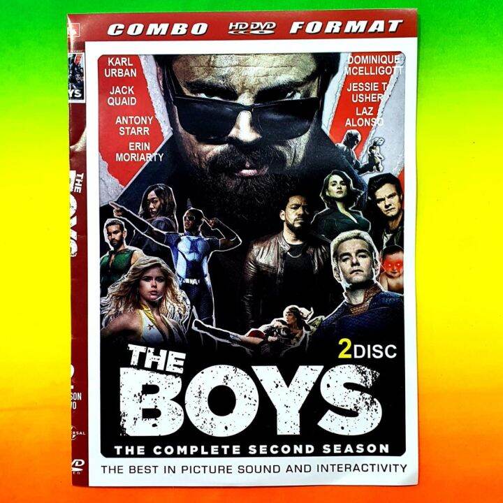 Paket Kaset Dvd Film Seri Barat The Boys Full Season 2 Lengkap 2 Disc Film Action Seri Barat 6071