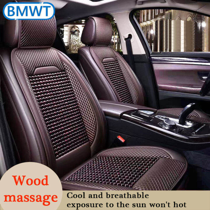 Cooling Wooden Bead Car seat Cushion Breathable and Comfortable Seat