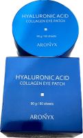 ?พร้อมส่ง?ARONYX HYALURONIC ACID COLLAGEN EYE PATCH แท้???% แผ่นมาส์กใต้ตา ช่วยเติมความชุ่มชื้นและบำรุงผิวใต้ตา