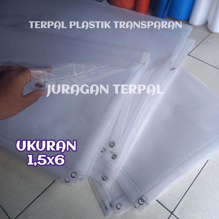 Terpal Plastik Bening Transparan Ukuran 15x6 Lazada Indonesia 3168