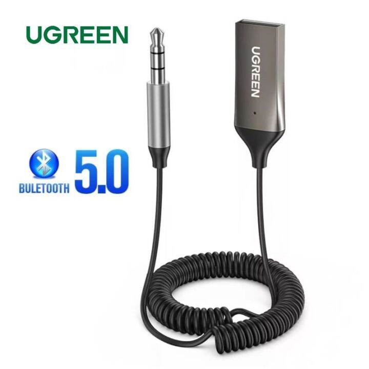 UGREEN Bluetooth 5.0 Car Receiver Aux 3,5mm Audio Lazada Indonesia