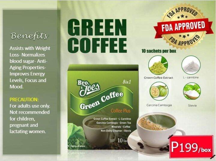 Bro Joes Green Coffee Lazada PH