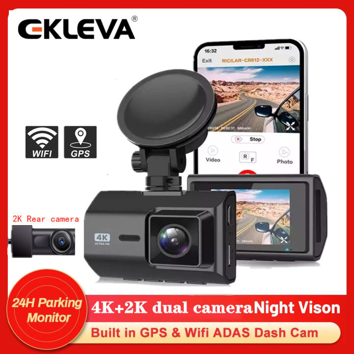 3 Camera Lens Car Dvr 3-channel Dash Cam Hd 1080p Front And Rear