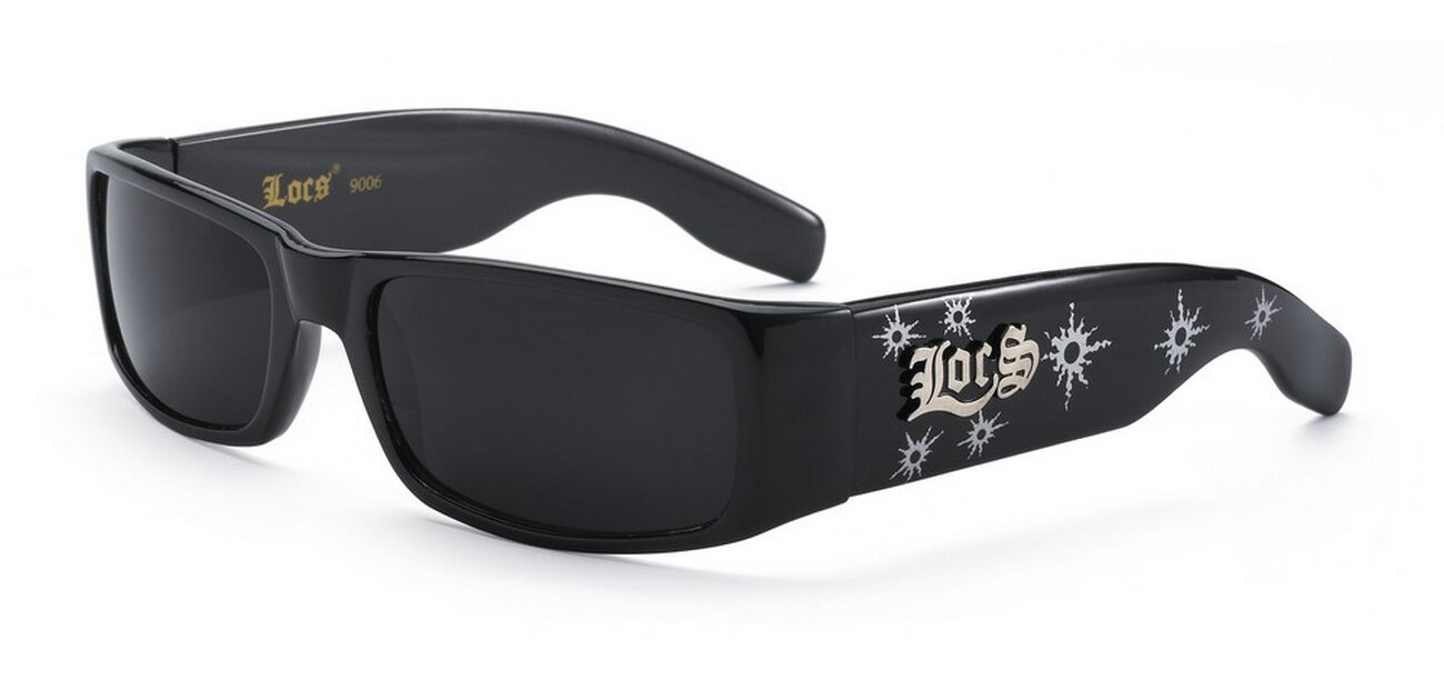 LOCS Herren Sonnenbrille OG Gangster Style West Coast Chicano Classic 