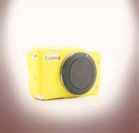 CILICONE CASE CANON M3 YELLOW เคสกล้อง  (0897)