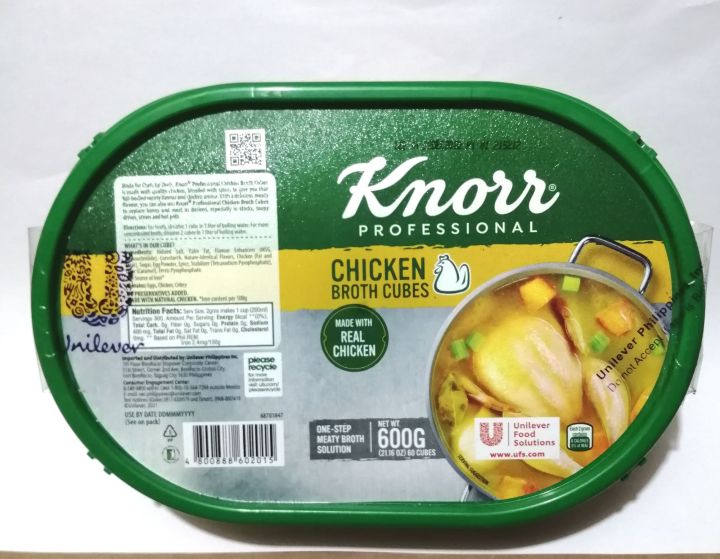 Knorr Professional Chicken Broth Cubes 600g Lazada PH