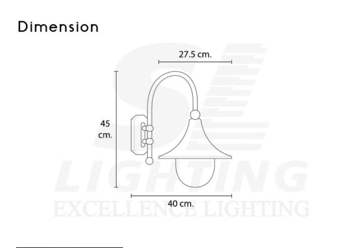 sl-10-5038w-bkโคมผนังนอกบ้าน-street-lightโคมไฟติดผนังภายนอก-สไตล์วินเทจ-ดูดีมีสไตล์-sl-10-5038-die-cast-aluminium-outdoor-post-pole-light-e27-ip44-sl-lightingไฟสนาม-ไฟหัวเสา-นอกบ้าน