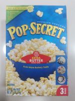 Pop secret microwave popcorn extra butter​ 270 g.(3ซอง)