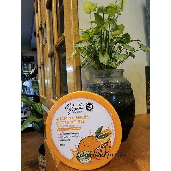 HELLO GLOW VITAMIN C SERUM SOOTHING GEL Lazada PH