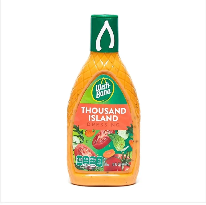 Wishbone Thousand Island Dressing 444ml Delicious on a salad or in a
