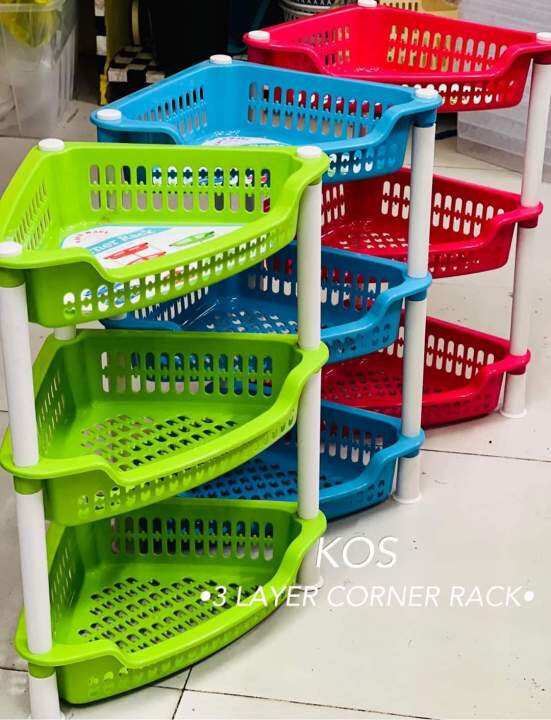 3 LAYER CORNER RACK P159.. color green blue red.. pls provide 2nd color