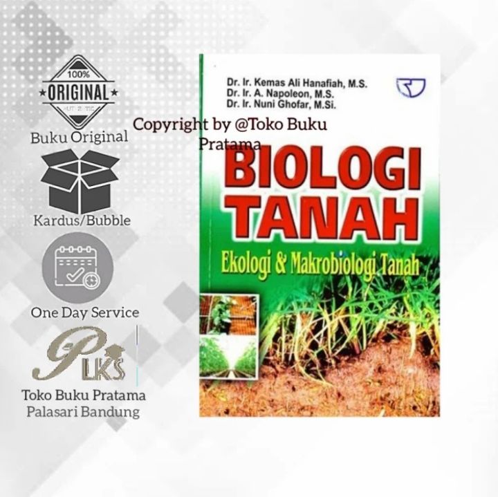 Buku Biologi Tanah Ekologi Dan Makrobiologi Tanah Ori Lazada Indonesia