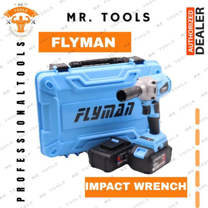 Flyman Usa N M Cordless Air Impact Wrench Lazada Ph