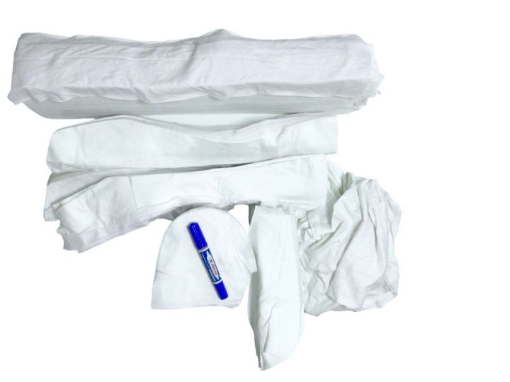 akka-เศษผ้าขาว-คละไซส์-1-กิโลกรัม-เช็ดทำความสะอาด-ผ้าคอตตอน-100-ขนาดประมาณ-4-นิ้ว