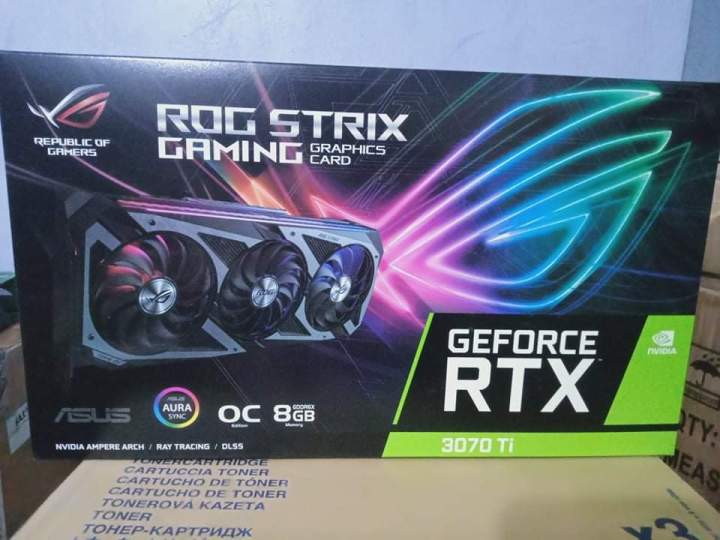 ASUS ROG Strix NVIDIA GeForce RTX 3070 Ti 搭載ビデオカード OC PCIe ...